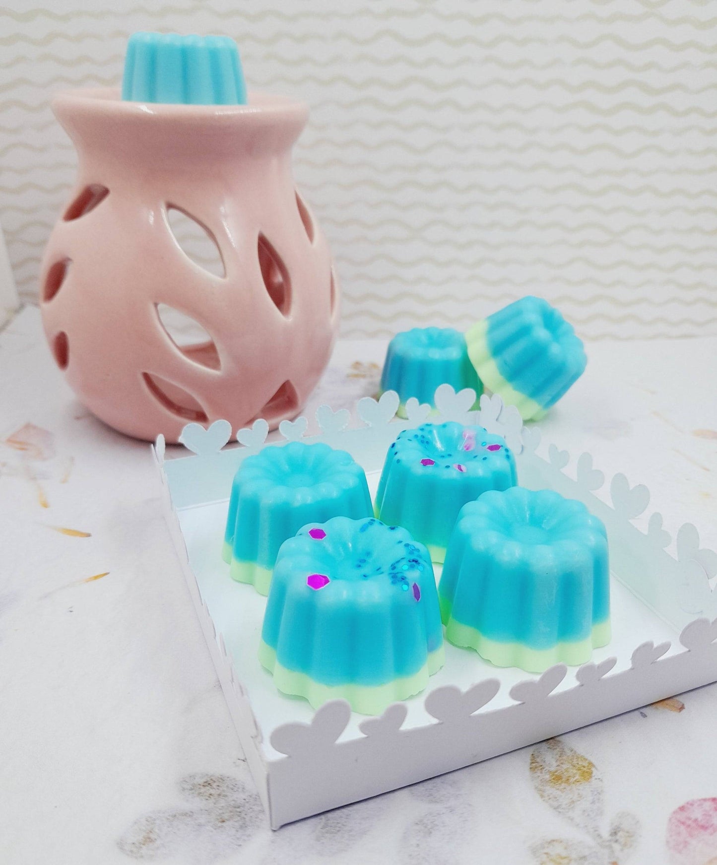 Fondant parfumé CUPCAKE FRUITS ROUGES - parfum d'intérieur naturel français