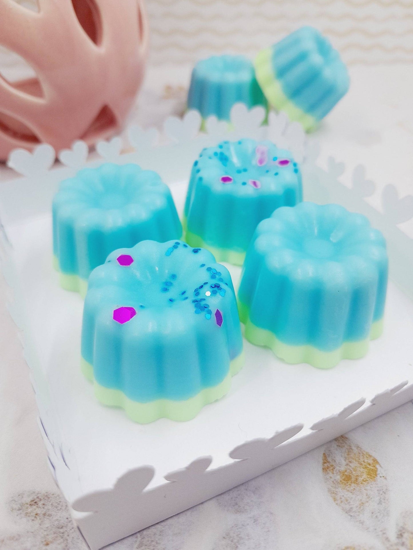 Fondant parfumé CUPCAKE FRUITS ROUGES - parfum d'intérieur naturel français