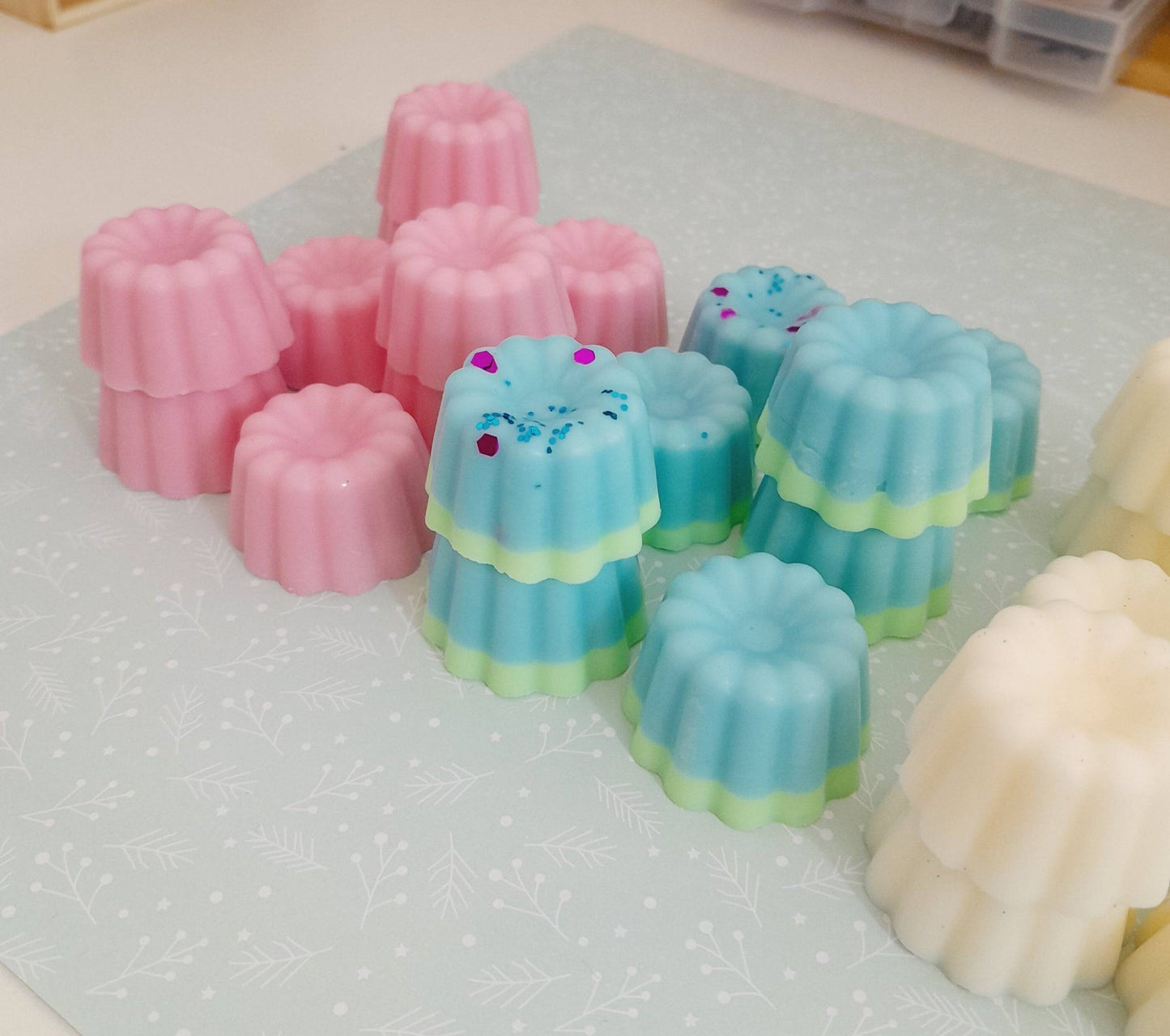 Fondant parfumé CUPCAKE FRUITS ROUGES - parfum d'intérieur naturel français