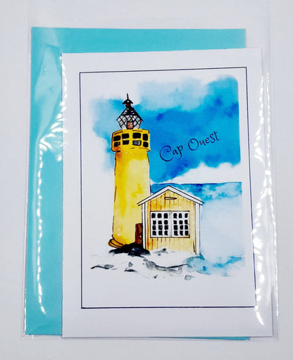 Tarjeta de mensaje de CABO OCCIDENTAL