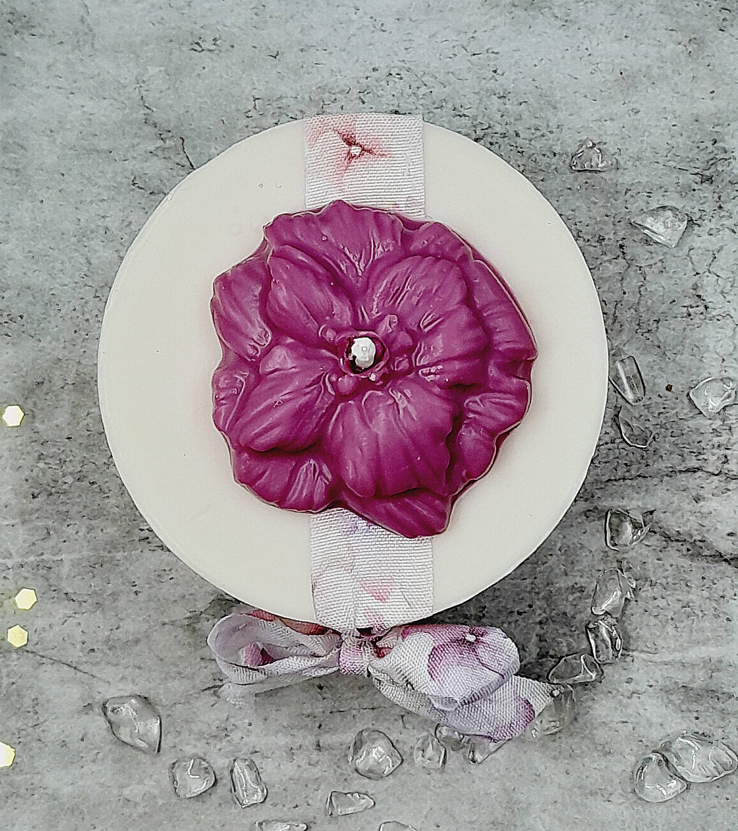 Bougie parfum fleuri