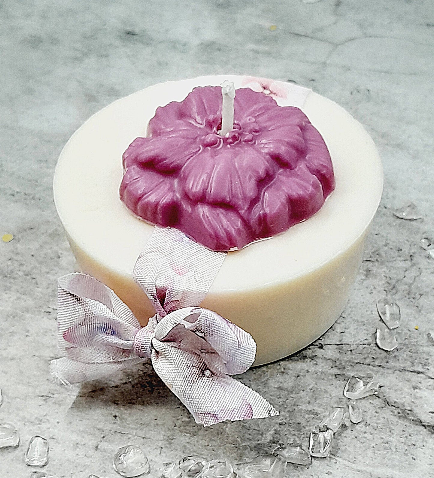 Bougie parfum fleuri