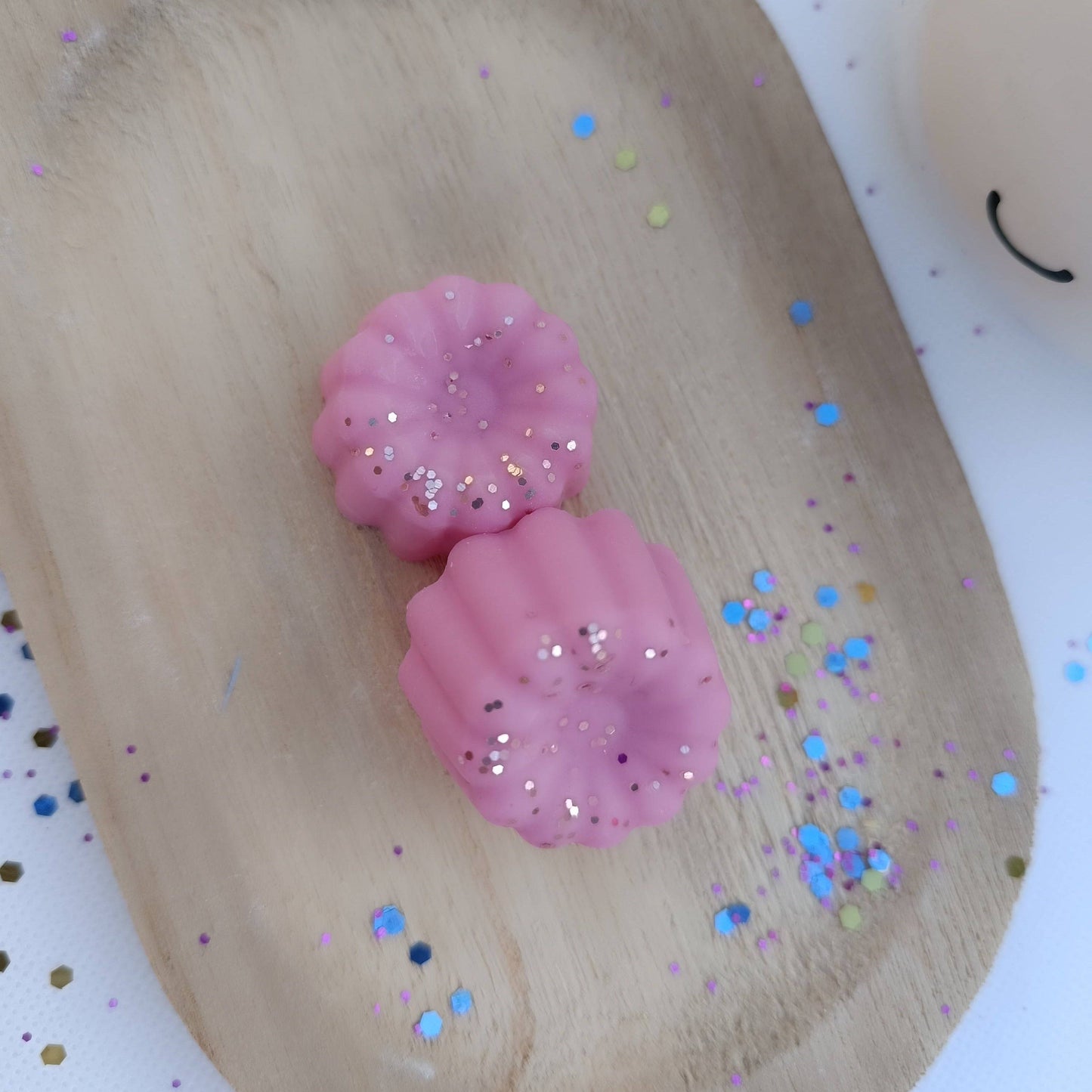 Fondant perfumado UNICORNIO - Guijarro de cera artesanal 100% cera vegetal